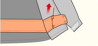 Comparison of loft (thickness) of down with the same weight